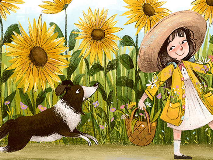 Fanny Wen - Coat of Many Flowers