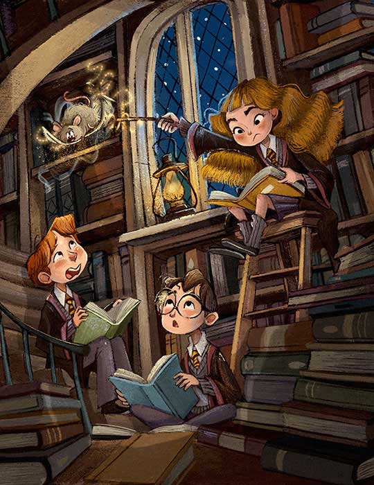 Fanny Wen - Harry Potter Fans Art