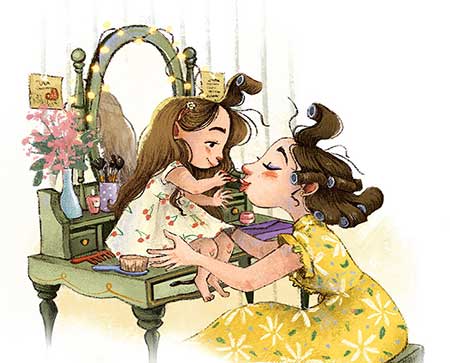 Fanny Wen - Mother and Daugther