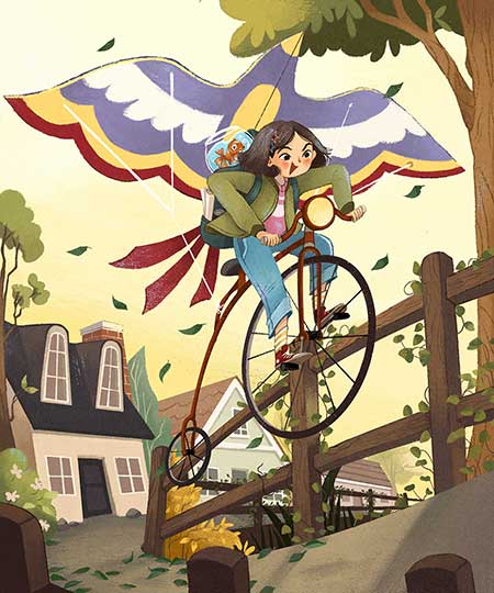 Fanny Wen - The Flying Bike